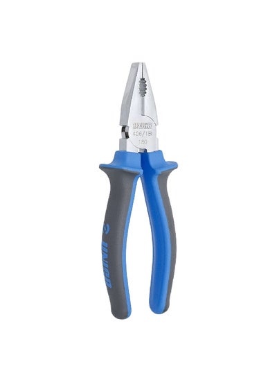 Buy Handles Combination Plier with Semicircle and Cutting Edge Blue and Black 3.2 x 6 x 18 cm JE607871-RP2 in Saudi Arabia