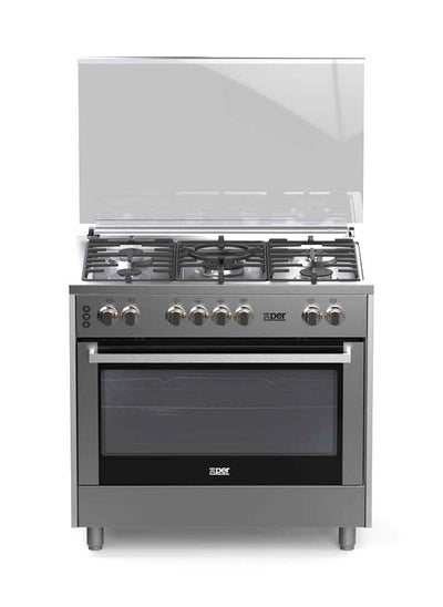 Buy Xper Oven 89.8 * 59.5 cm Professional Turkish Fan, Steel, XP980GGCIPF in Saudi Arabia