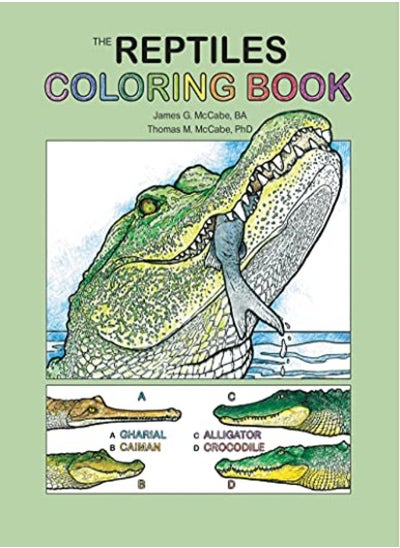 اشتري The Reptiles Coloring Book في الامارات