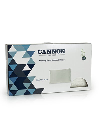 Buy Memory Foam Standard Pillow 70X40+14 in UAE