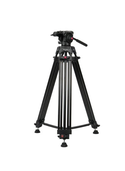 اشتري Provision Professional DV Video Tripod kit with fluid head and bag في السعودية