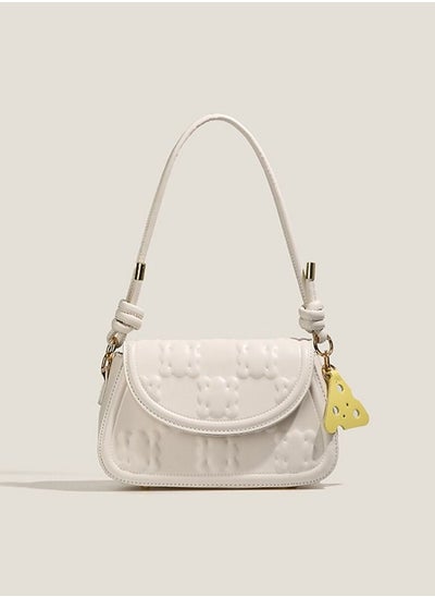 اشتري Women's Underarm Shoulder Crossbody Cookie Bag White في السعودية