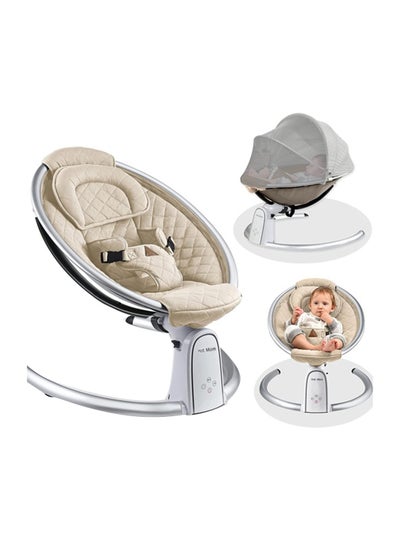 Buy Baby Life Cotton Electric Baby Bouncer With Bluetooth And Led Touch Screen in UAE