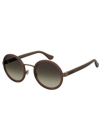 اشتري Women's UV Protection Round Sunglasses - Balneario Brown Millimeter - Lens Size: 51 Mm في السعودية