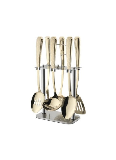 Buy 7 Piece Oxford Stainless Steel Dispenser Set - LQ30-OX 108 in Egypt