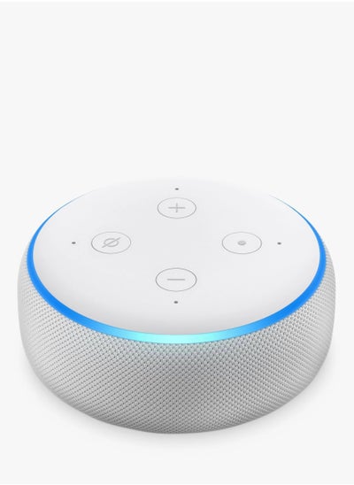 Buy Echo Dot (3rd Gen) Smart Certified Developed with Alexa Support Carbon (white) in UAE