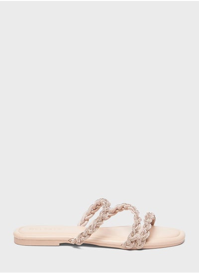 اشتري Multi Strap Flat Sandals في السعودية