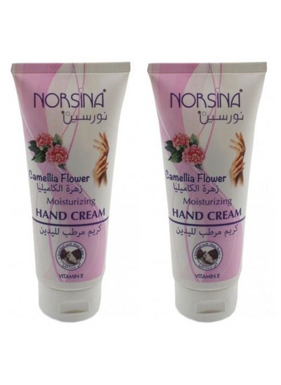 Buy 2 Pieces Of Camelia Flower Moisturizing Hand Cream 2 X 100ml in Saudi Arabia