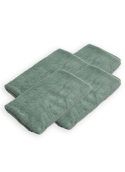 Buy Hand Plain Towels Set of 4 (30x30cm)Navy in Egypt