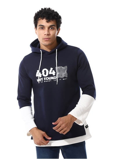 Buy MensPrinted Closed Hoodie in Egypt