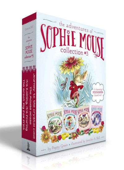 اشتري The Adventures of Sophie Mouse Collection #3 (Boxed Set) : The Great Big Paw Print; It's Raining, It's Pouring; The Mouse House; Journey to the Crystal Cave في السعودية