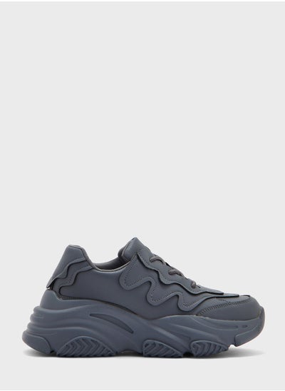 اشتري Zig Zag Pattern Chunky Sneaker في الامارات