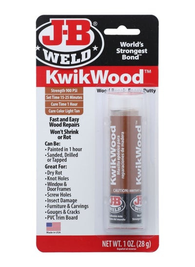 Buy Epoxy Putty Stick Kwikwood Jb Weld in Saudi Arabia