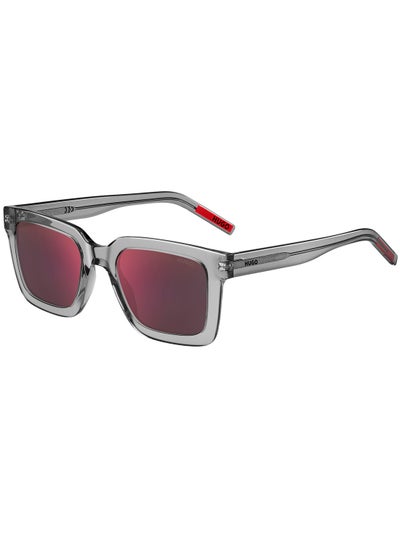 Buy Men's UV Protection Rectangular Sunglasses - Hg 1259/S Grey Millimeter - Lens Size: 51 Mm in UAE
