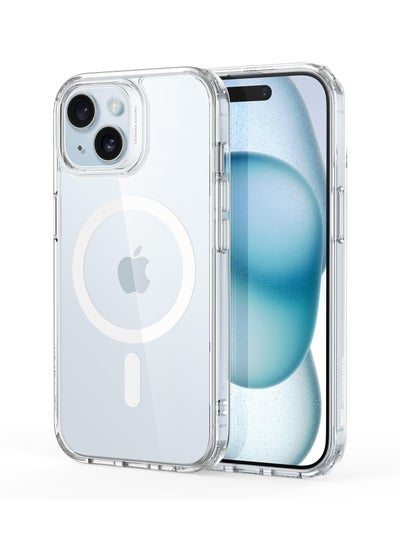 Buy Protective Case Cover For Apple iphone 15 Plus 5G Clear in Saudi Arabia