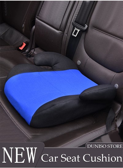 Buy Portable Child Car Safety Chair Safety Seat Travel Booster Car Seat Heightening Seat Cushion with Armrest for Kids in Saudi Arabia