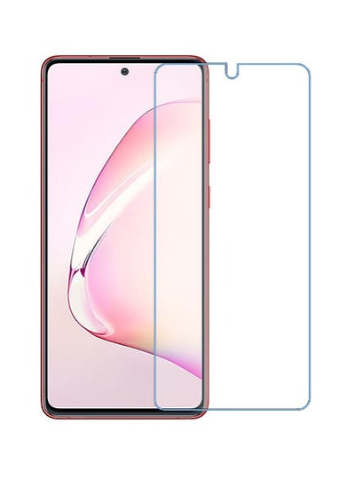 Buy Tempered Glass Screen Protector Clear Designed For Samsung Galaxy Note 10 Lite Full Screen Coverage And Bubble Free in UAE