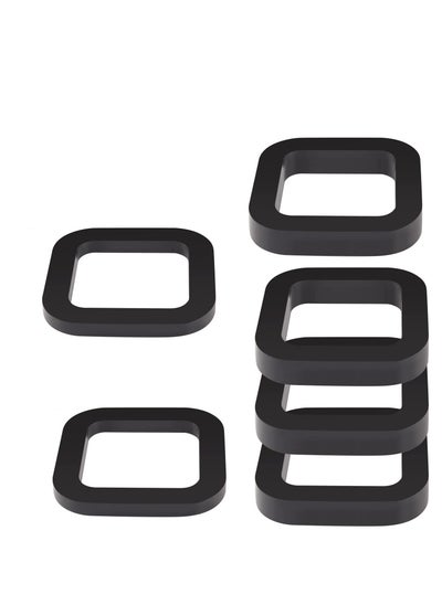 Buy 6 Pack 2 Inch Hitch Receiver Silencer Pad,  for Adjustable Ball Mounts, Reduce Rattle, Multiple Size Combination, Compatible with Most 2 Inch Trailer Hitch Receiver in UAE