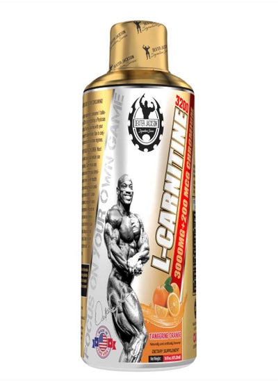 Buy Dexter Jackson L-Carnitine 3200 Tangerine Orange - 473.28 ml in UAE