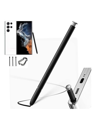 Buy S Pen for Samsung Galaxy S23/S22 Ultra S Pen Stylus, for S23/S22 Ultra S Pen, High Sensitive S Pen Stylus, with 3 Nibs, No Bluetooth, Replacement S Pen for Galaxy S23-22 Ultra (White) in UAE