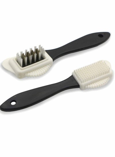 Buy Shoe Brush Set, 2 Pcs Suede Shoe Brush And Scrub Brush in UAE