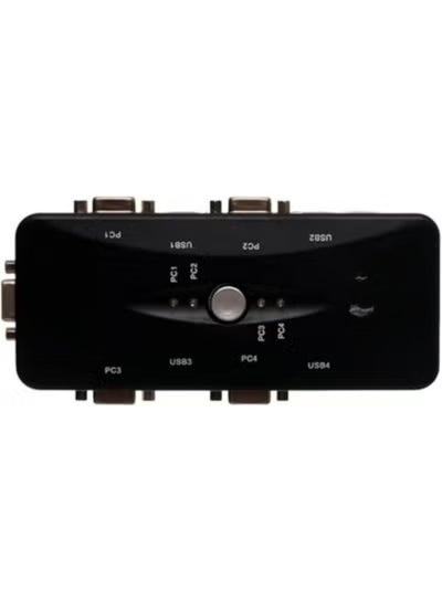 سعر جهاز KVM سويتش بـ 4 منافذ USB – تحكم في أكتر من كمبيوتر بشاشة وماوس ...