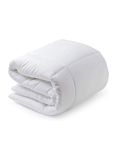 Buy Comfy White All Season Cotton King Size Duvet 220 X 240 Cm in UAE