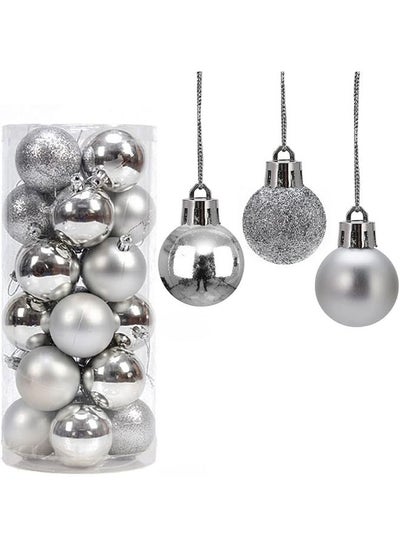 Buy 24 Pcs Christmas Tree Ball Ornaments For Hanging in Egypt