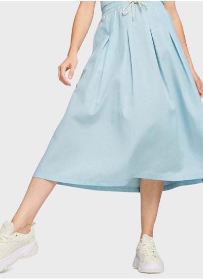 Buy Infuse Pleated Midi Skirt in Saudi Arabia