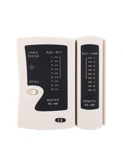 Buy Cable end tester to ensure the safety of connections RJ45 – RJ11 /HS-468 in Egypt