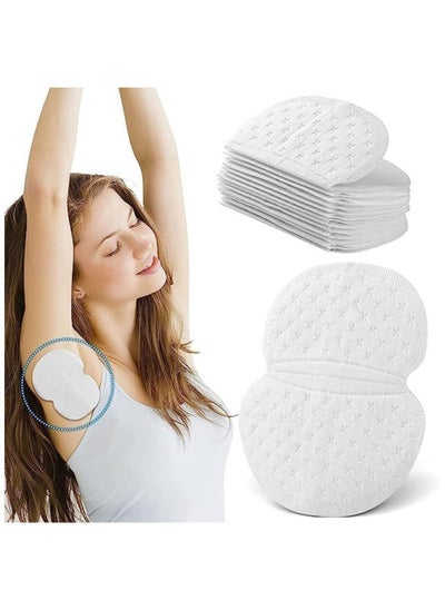 Buy Underarm Sweat Patch, Disposable Nonwoven, Anti-Sweat, Comfortable and Relaxing, Soft and Breathable, Invisible Design, Unisex Extra Adhesive, Disposable, Sweat Free Armpit Protection (Pack of 10) in UAE