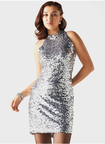 Buy Embellished Sequined Dress in Saudi Arabia