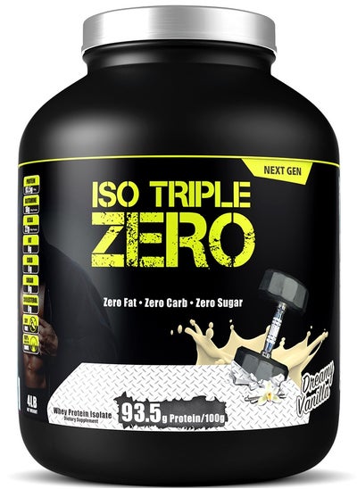 Buy ISO Triple Zero Next Gen Dreamy Vanilla 4 LB in Egypt