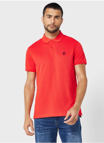 Buy Logo Regular Fit Polo in Saudi Arabia