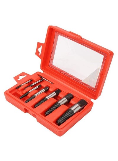 Buy Damaged Screw Extractor, Convenient and Efficient Broken Water Pipe Remover Set for Broken Bolts for Remove Screws 8 Pcs Bit Set in Saudi Arabia