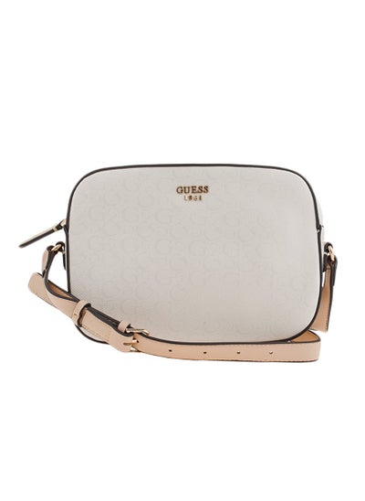 Buy Guess Eige Crossbody Bag White in Saudi Arabia