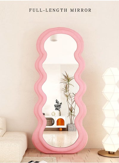 Buy Wavy Shaped Full Length Dressing Mirror 60X160 CM in UAE