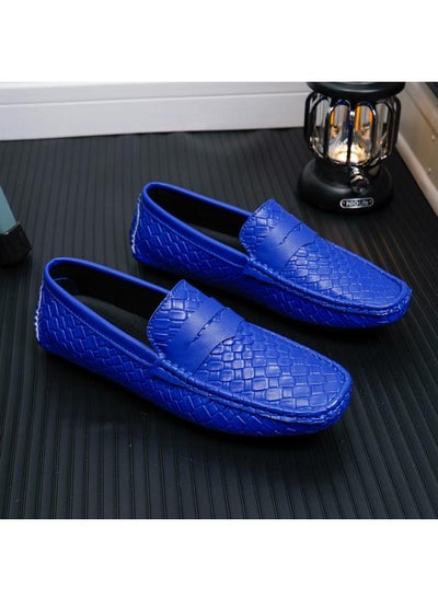 اشتري Plus Size 48 Soft Bottom Driving Shoes Men's Casual Leather Shoes Slip-on Lazy Handmade Shoes Tods Men's Shoes في السعودية