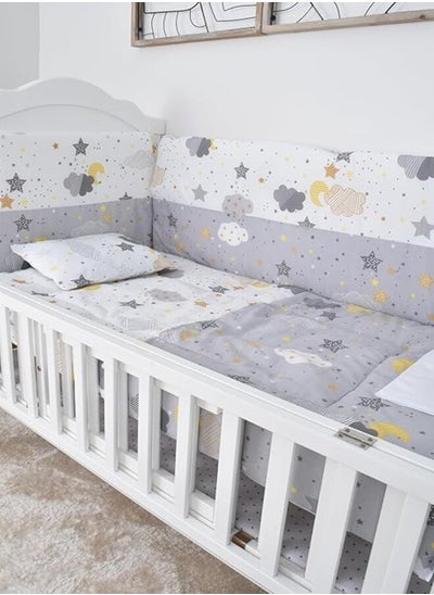 Buy Children's Bed Comforter Set, 6 Pieces, Size120 x60 cm in Saudi Arabia