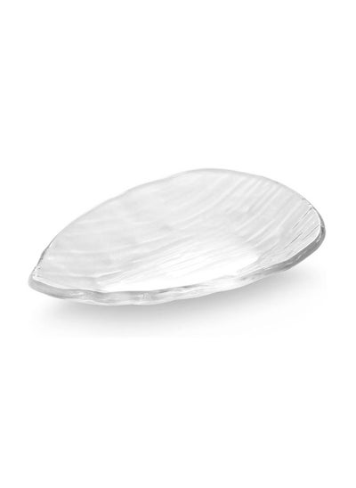 Buy Harmony Acrylic Oval Fruit Dish, Clear - 18X12.5 Cm in UAE