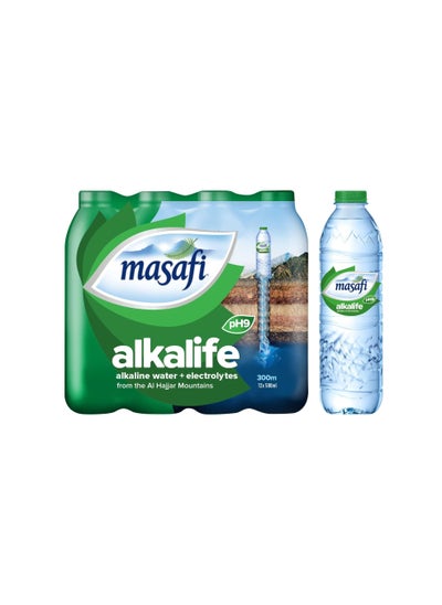 Buy masafi alkalife alkaline water 12x500ml in UAE