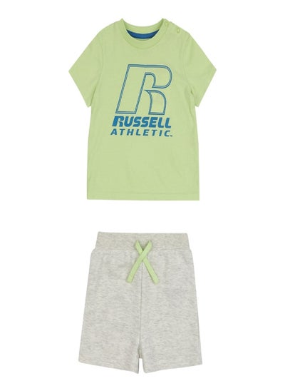 Buy Russell Athletic Boys Baby and Toddler Logo T Shirt and Shorts Set in Saudi Arabia