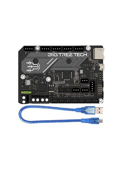 اشتري BIGTREETECH SKR Mini E3 V3.0 Control Board Integrated TMC2209 UART Stepper Driver Supports Marlin/Klipper Compatible Ender 3/Ender 3 Pro/Ender 3 V2 3D Printer Motherboard ZZB000590 Black في الامارات