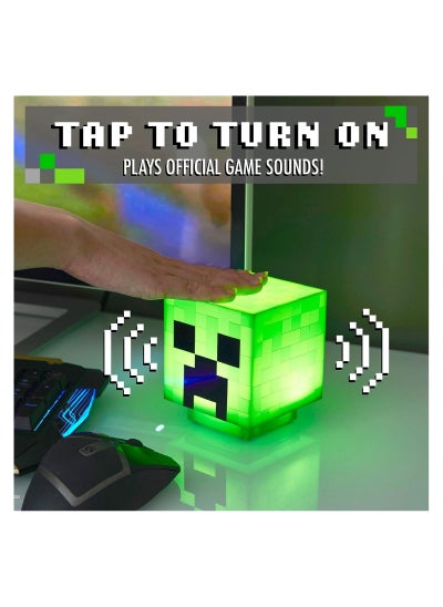 Buy Minecraft Night Light Square Shape Lamp For Home Decor Gift Kids in Saudi Arabia