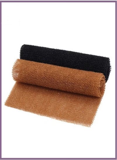 Buy 2 Piece African Net Bath Sponge African Exfoliating Long Body Scrubber Tight Weave Beauty Skin Smoother Tower Bath Cloth Porous Stretches Back Washcloths For Daily Use Or Stocking Stuffer in UAE