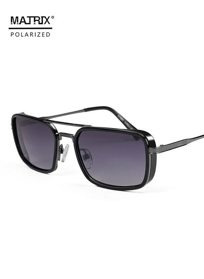 Buy MATRIX high-end fashion sunglasses men's polarized anti-UV square driving and fishing sunglasses in UAE