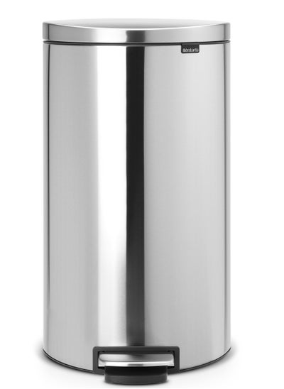 Buy BRABANTIA Pedal Bin 30 litre Soft Closing With Plastic Inner Bucket in UAE