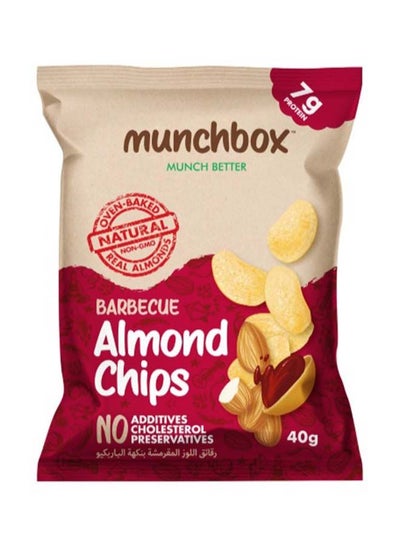 اشتري Bbq Almond Chips 40grams في الامارات