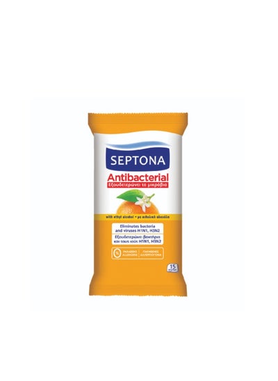 Buy Antibac Wipes Orange Blossom in UAE