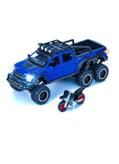 اشتري Toy Trucks Pickup Model Cars F150 Diecast Metal Cars Trucks for Boys Ages 3 and Up (Blue) في السعودية